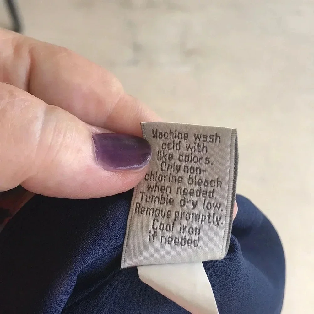 Lauren‎ Conrad Navy Floral Mini Skirt